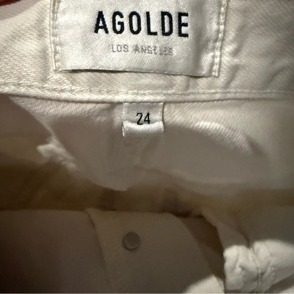 Agolde 90's Pinch Waist Jean 100% organic cotton size 24 - Picture 9 of 16